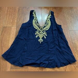 Lilly Pulitzer Owen Top in True Navy NWT